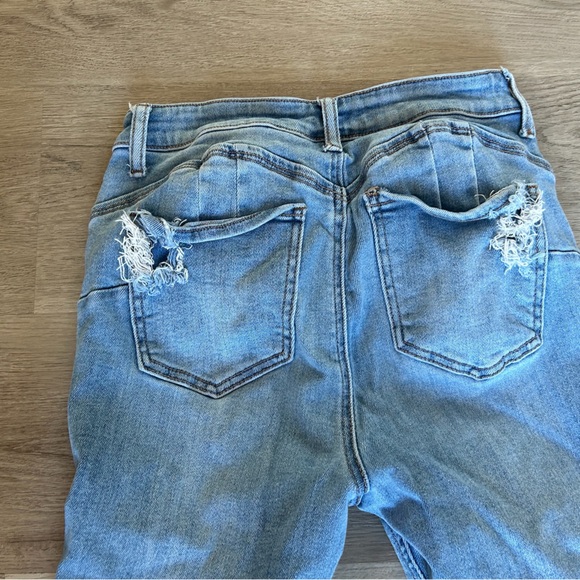 Distressed Low Ride Jeans - Picture 4 of 4